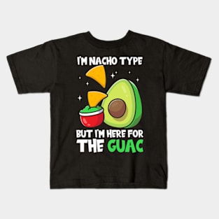 Cinco de Mayo Avocado Guac Mexico Fiesta Kids T-Shirt